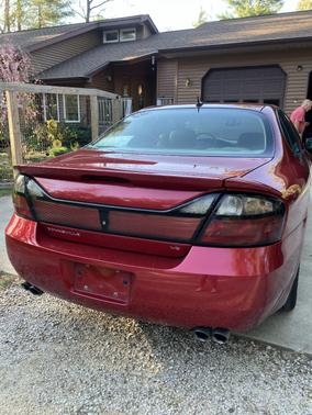 Red 2005 Pontiac Bonneville GXP