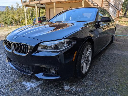 Blue 2016 BMW 535d xDrive