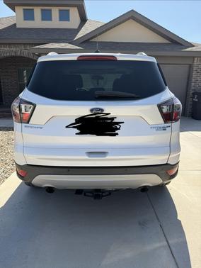 White 2017 Ford Escape Titanium