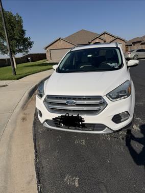 White 2017 Ford Escape Titanium