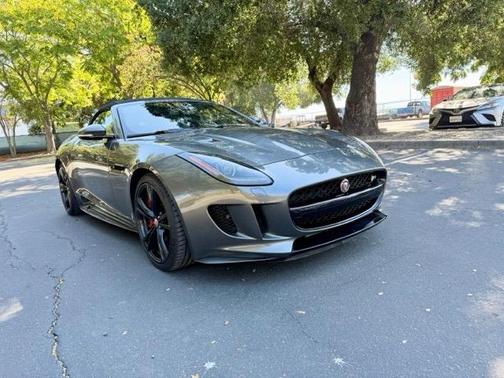 Gray 2016 Jaguar F-TYPE R
