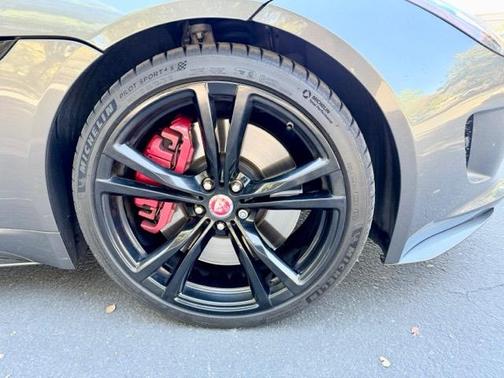 Gray 2016 Jaguar F-TYPE R