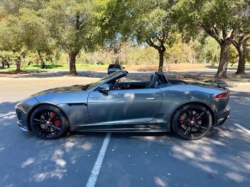Gray 2016 Jaguar F-TYPE R