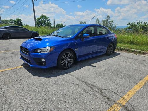 Blue 2016 Subaru WRX Limited