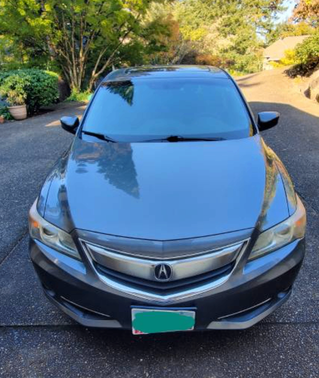 Gray 2013 Acura ILX Hybrid 1.5L