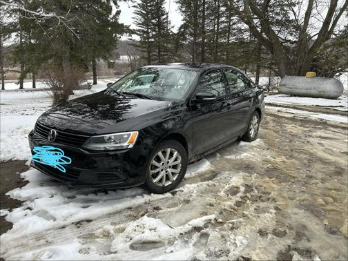 Black 2012 Volkswagen Jetta SE