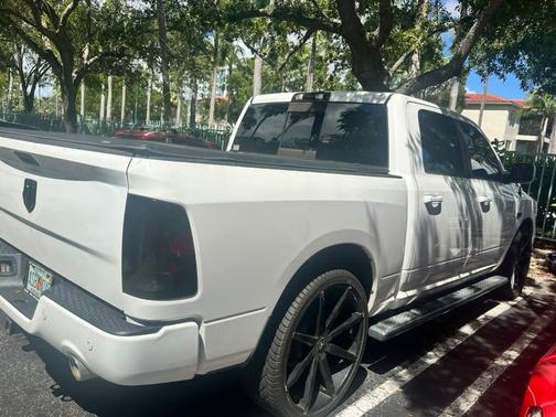 White 2016 RAM 1500 Sport