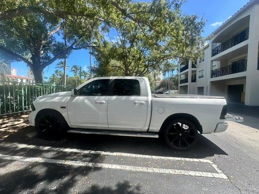 White 2016 RAM 1500 Sport
