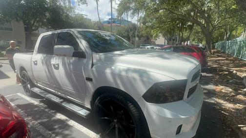 White 2016 RAM 1500 Sport