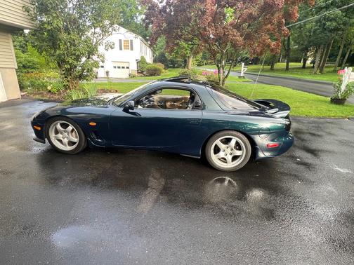 Blue 1993 Mazda RX-7 Base