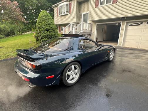 Blue 1993 Mazda RX-7 Base