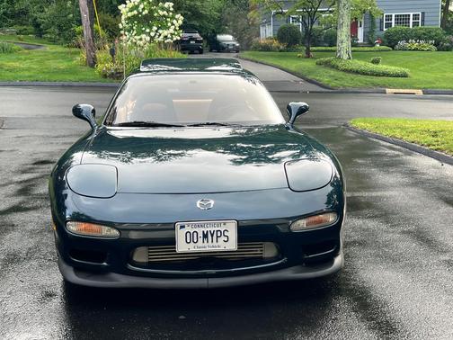 Blue 1993 Mazda RX-7 Base