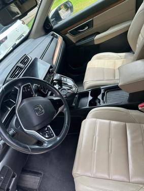 White 2020 Honda CR-V EX-L