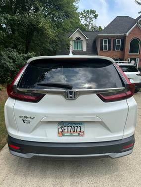 White 2020 Honda CR-V EX-L