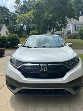 White 2020 Honda CR-V EX-L