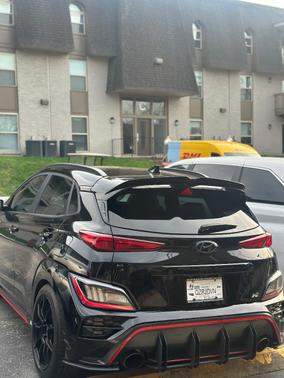 Black 2022 Hyundai Kona N Base