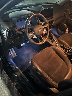Black 2022 Hyundai Kona N Base