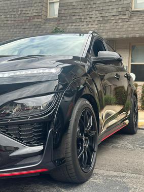 Black 2022 Hyundai Kona N Base