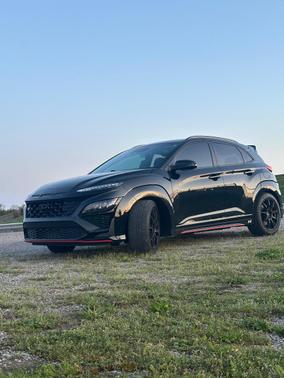 Black 2022 Hyundai Kona N Base