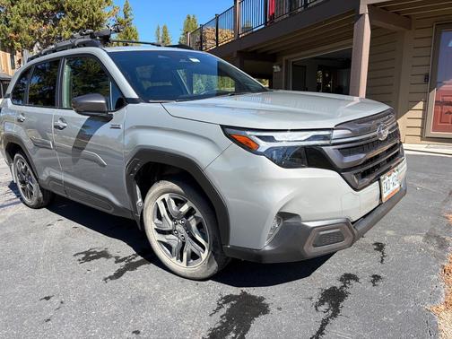 Gray 2025 Subaru Forester Hybrid Limited