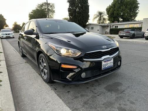 Black 2021 Kia Forte LXS