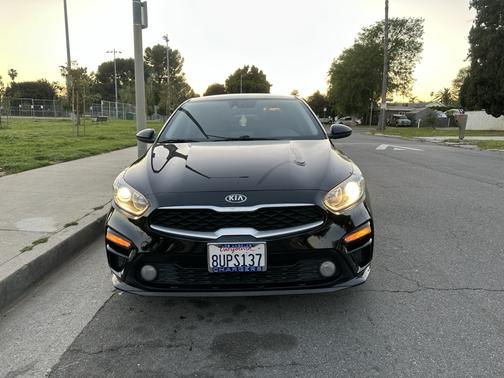 Black 2021 Kia Forte LXS