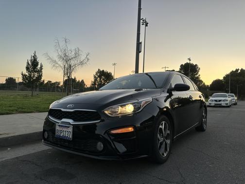 Black 2021 Kia Forte LXS