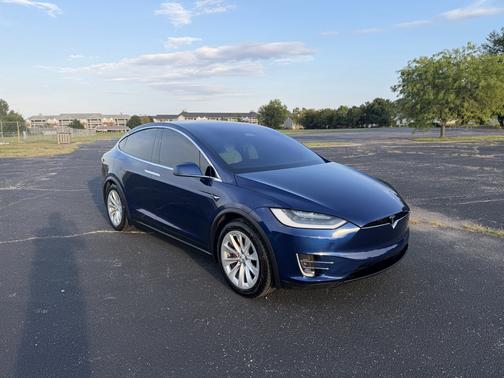 Blue 2019 Tesla Model X Performance