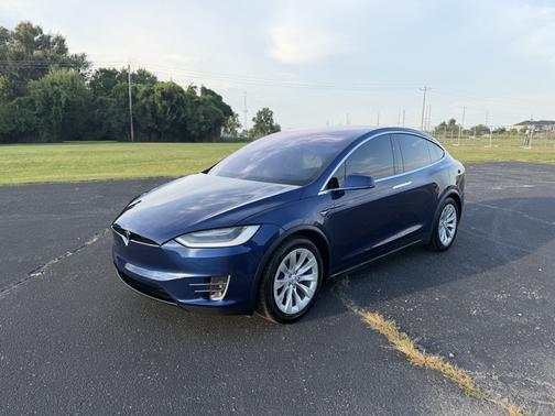 Blue 2019 Tesla Model X Performance