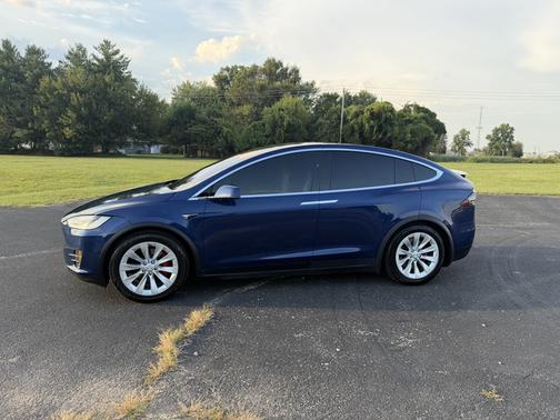Blue 2019 Tesla Model X Performance