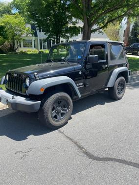 Black 2015 Jeep Wrangler Sport