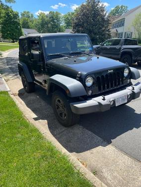 Black 2015 Jeep Wrangler Sport