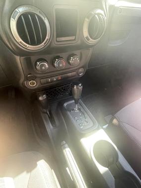 Black 2015 Jeep Wrangler Sport