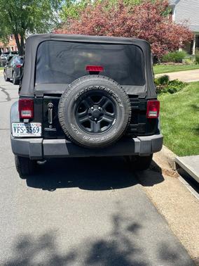 Black 2015 Jeep Wrangler Sport