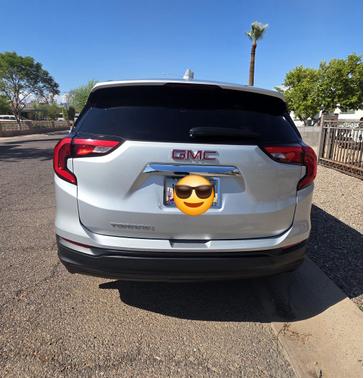 Silver 2019 GMC Terrain SLE
