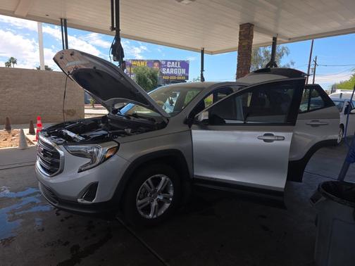 Silver 2019 GMC Terrain SLE
