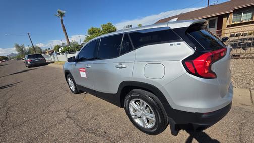 Silver 2019 GMC Terrain SLE
