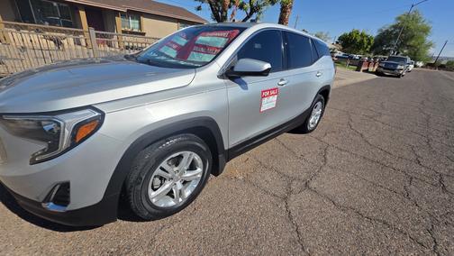 Silver 2019 GMC Terrain SLE