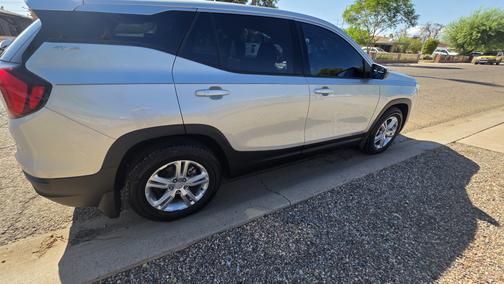 Silver 2019 GMC Terrain SLE