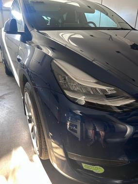 Blue 2023 Tesla Model Y Long Range