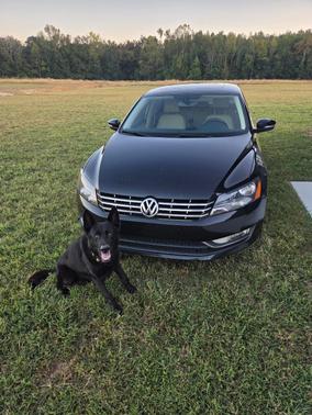 Black 2013 Volkswagen Passat 2.0 TDI SE w/ Sunroof