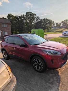 Red 2020 Ford Escape SE Sport Hybrid