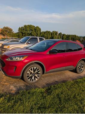 Red 2020 Ford Escape SE Sport Hybrid