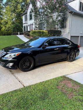 Black 2012 Hyundai Genesis 3.8