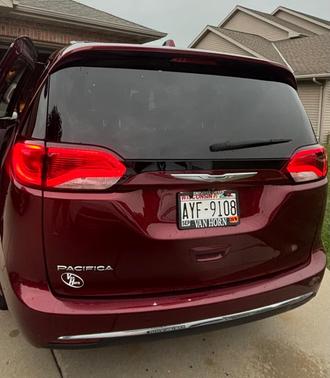 Red 2017 Chrysler Pacifica Touring-L