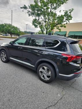 Black 2021 Hyundai SANTA FE SEL