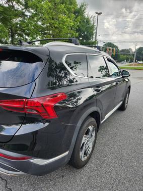Black 2021 Hyundai SANTA FE SEL