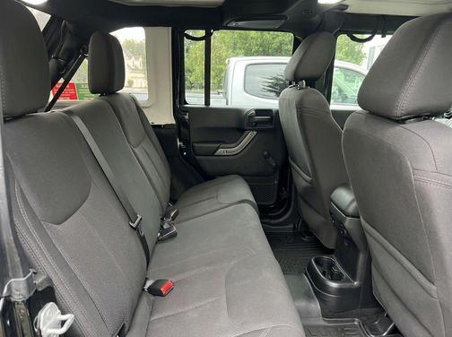 Black 2015 Jeep Wrangler Unlimited Sport