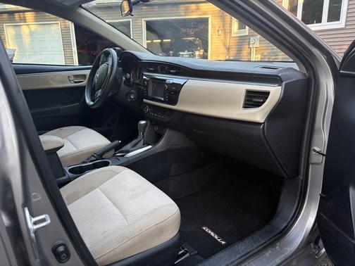 Beige 2015 Toyota Corolla LE