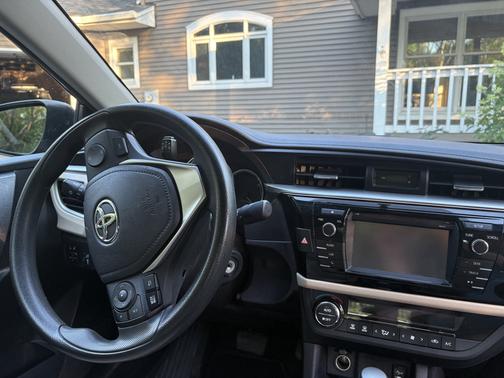 Beige 2015 Toyota Corolla LE